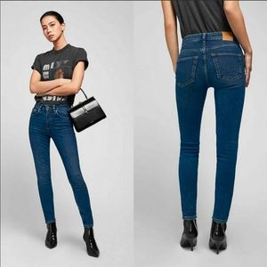 •ANINE BING• Jagger Jean In Dark Blue